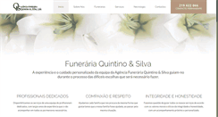 Desktop Screenshot of funerariaquintino.com